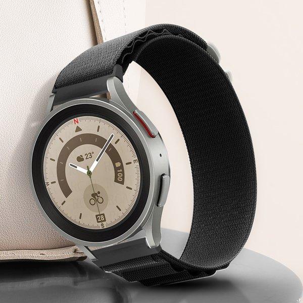 Avizar  Cinturino nylon Huawei Watch GT 2 nero 