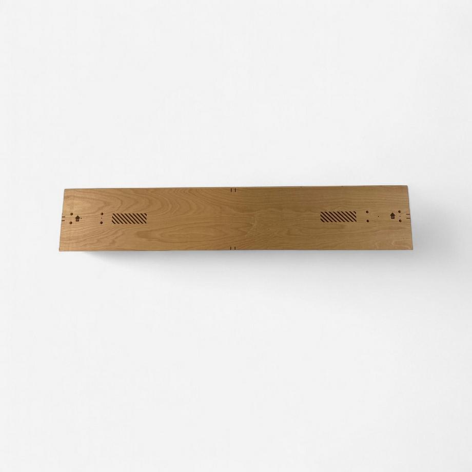 CORENGTH  Cadre Support inférieur en bois pour montage mural 