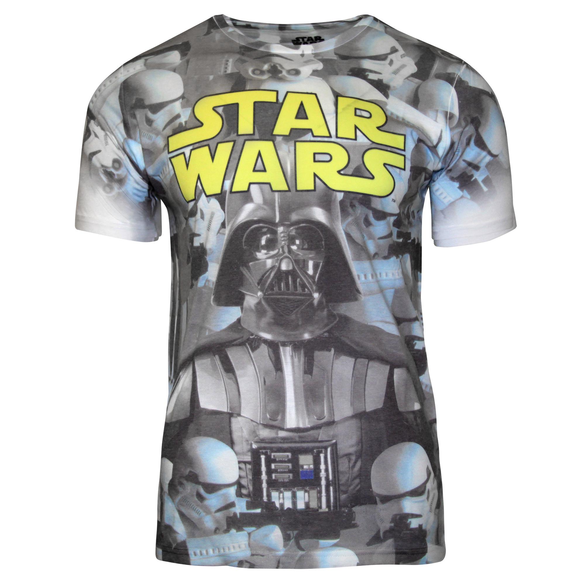 STAR WARS  Tshirt IMPERIAL PHOTO MONTAGE 