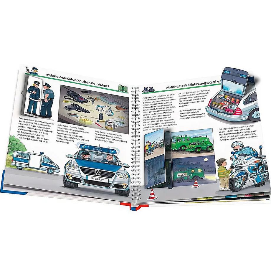 Wieso? Weshalb? Warum?, Band 22: Alles über die Polizei Erne, Andrea; Metzger, Wolfgang (Illustrationen) Gebundene Ausgabe 