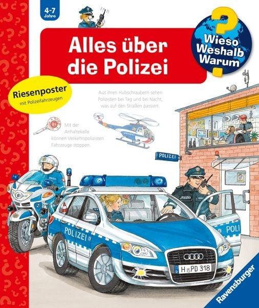 Wieso? Weshalb? Warum? Alles über die Polizei (Nr.22) Erne, Andrea; Metzger, Wolfgang (Illustrationen) Copertina rigida 