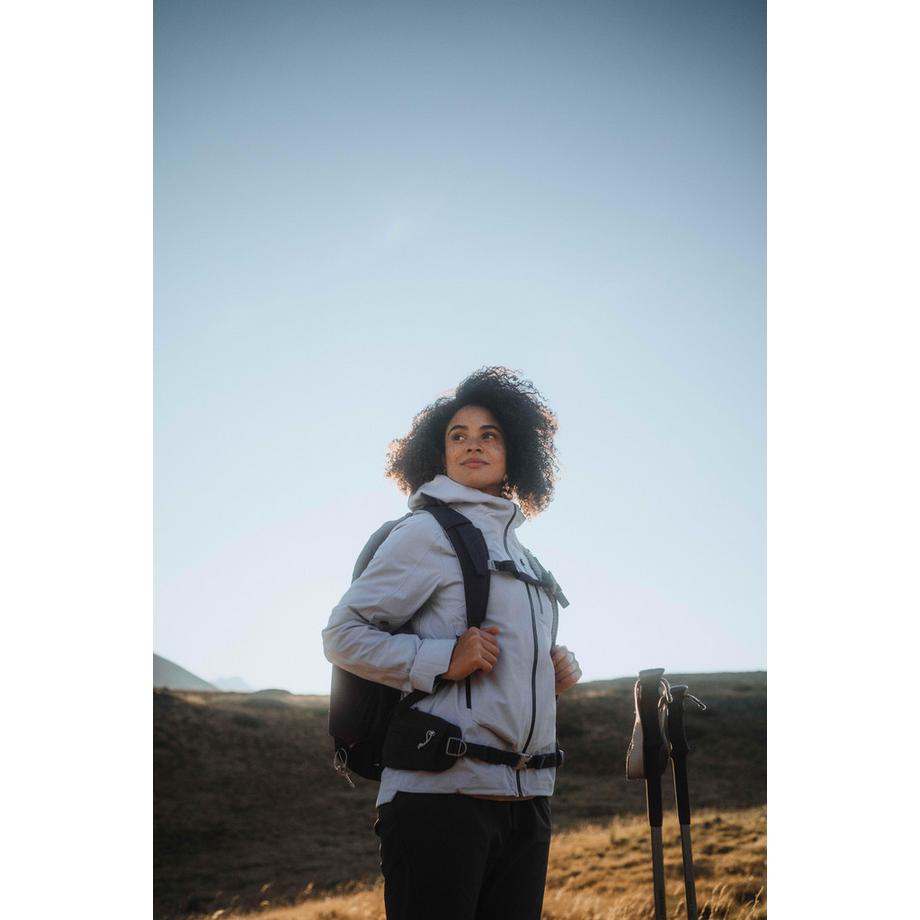 QUECHUA Giacca donna trekking impermeabile poliammide  