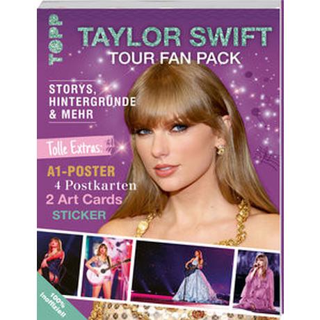 Taylor Swift Tour Fan Pack. 100% inoffiziell frechverlag Copertina rigida 