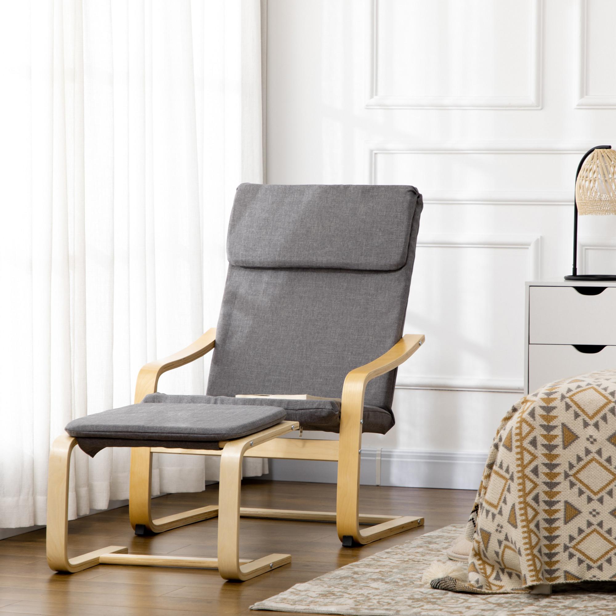 HOMCOM Fauteuil de relaxation  