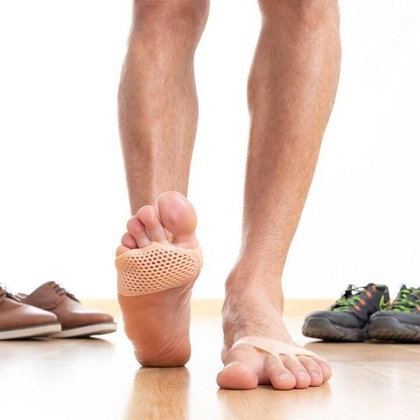 InnovaGoods  2x coussinets soulageant les pieds en silicone 