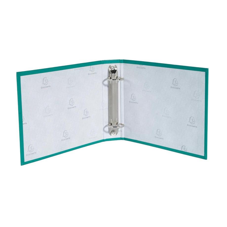 Exacompta Classeur rembordé polypropylène pour fiches bristol 100x150 2 anneaux 25mm - x 10  