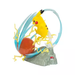jazwares  Pokémon Deluxe Statue Pikachu mit Licht (33cm) 
