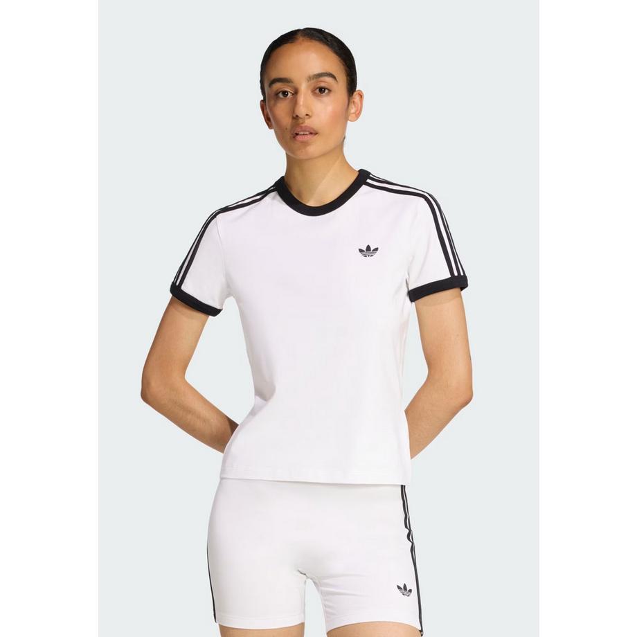adidas 3 Stripes Slim Tee  