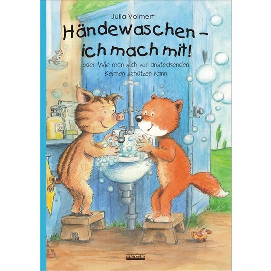 Albarello  Händewaschen - ich mach mit oder Wie man sich vor ansteckenden Keimen schützen kann! 