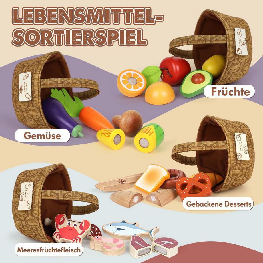 Activity-board  Zubehör für Spielwarengeschäfte aus Holz, Zubehör für Spielzeugküchen, Zubehör für Spielwarengeschäfte 
