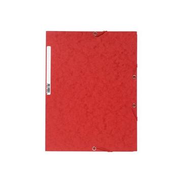 EXACOMPTA Gummibandmappe A4 55505E rot