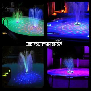 STARLYF LED Fountain Show - Fontaine avec spectacle de lumière LED  
