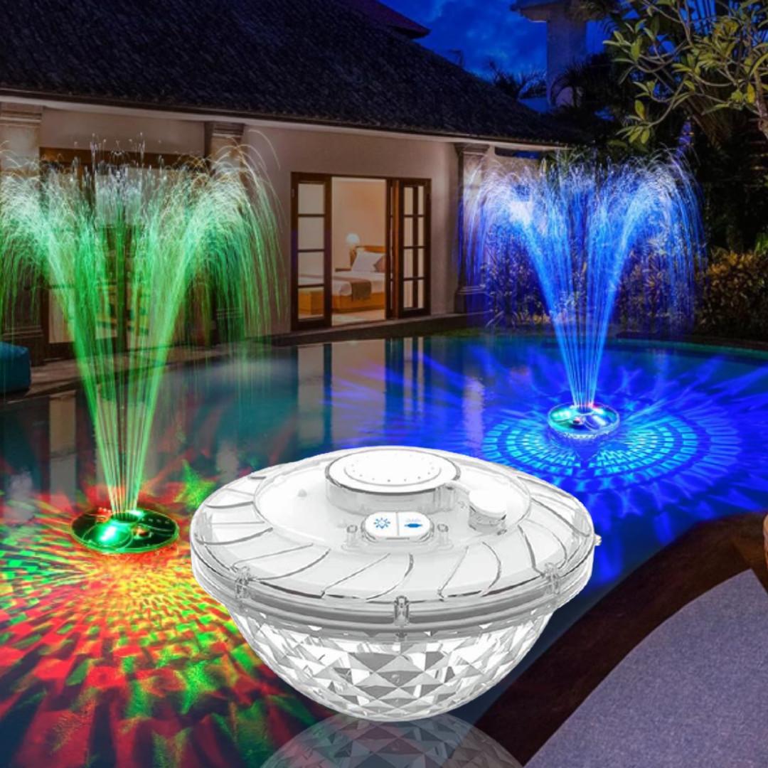 STARLYF LED Fountain Show - Fontaine avec spectacle de lumière LED  