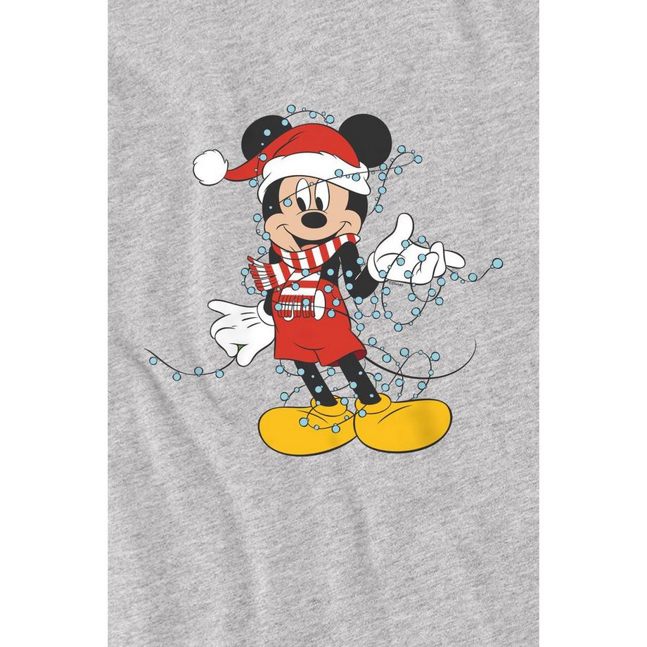 Disney Mickey Mouse Christmas Regular Fit T-Shirt  