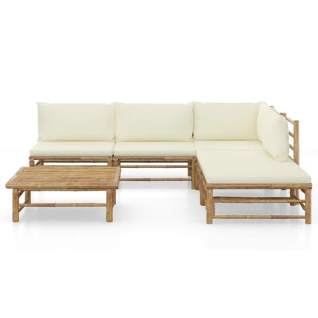 VidaXL Garten-lounge-set bambus  