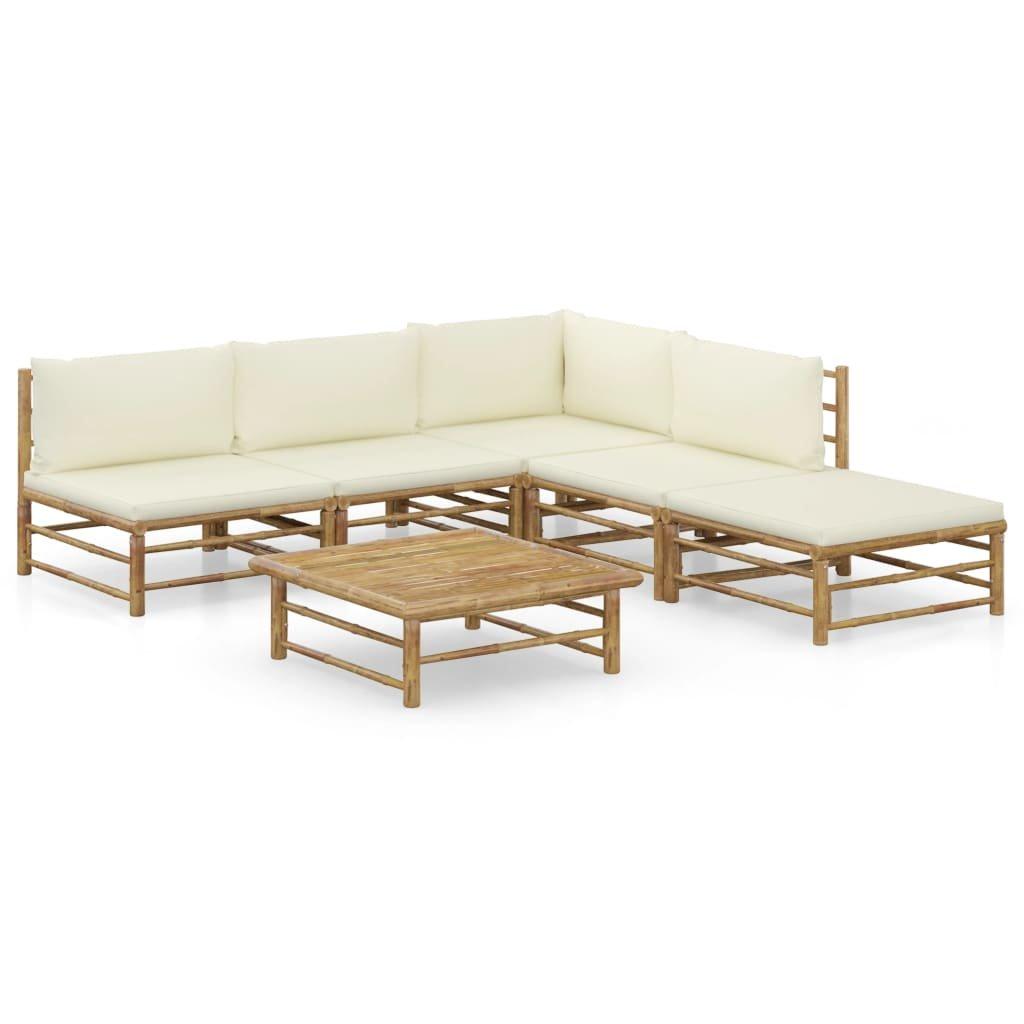 VidaXL Garten-lounge-set bambus  