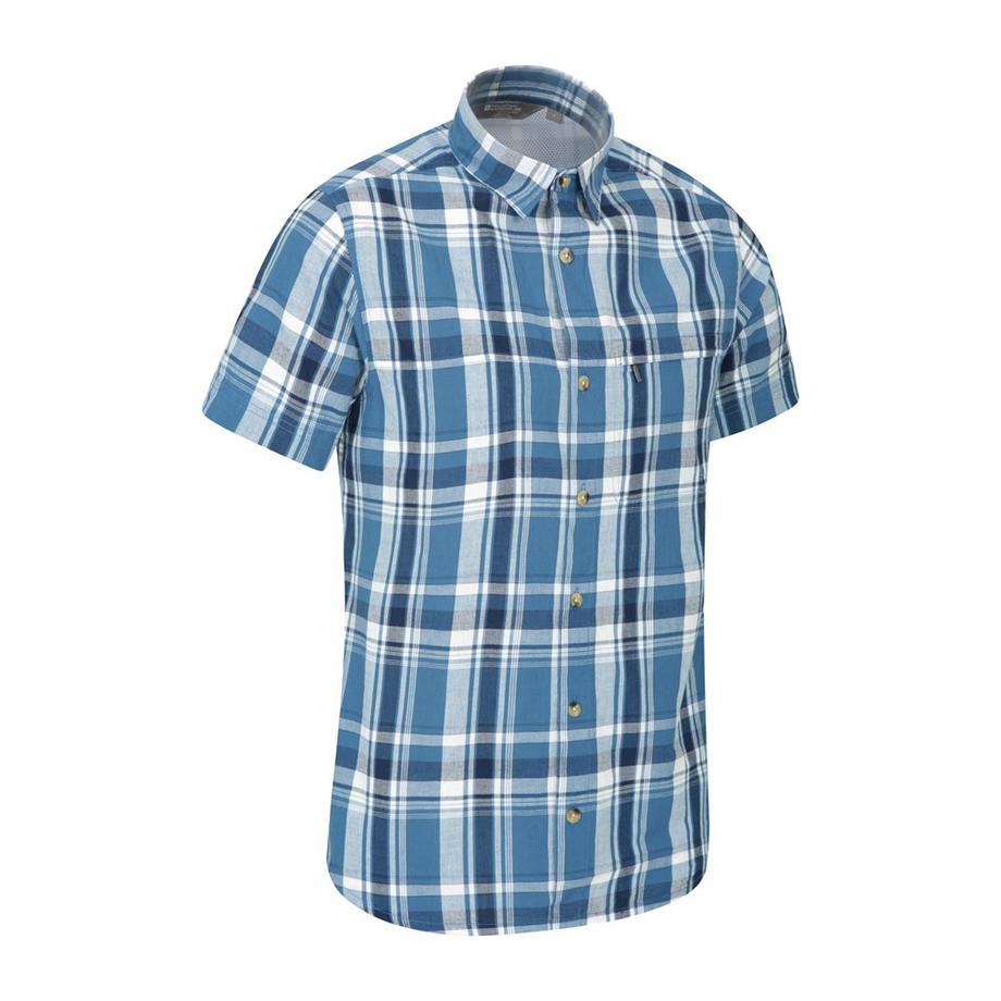 Mountain Warehouse Holiday Chemise Manches Courtes Carreaux  