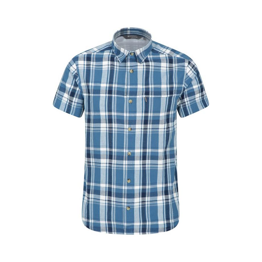 Mountain Warehouse Holiday Chemise Manches Courtes Carreaux  