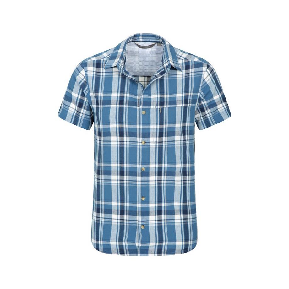 Mountain Warehouse Holiday Chemise Manches Courtes Carreaux  