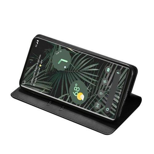 Cover-Discount  Google Pixel 6 Pro - Etui à rabat vintage coque noir 