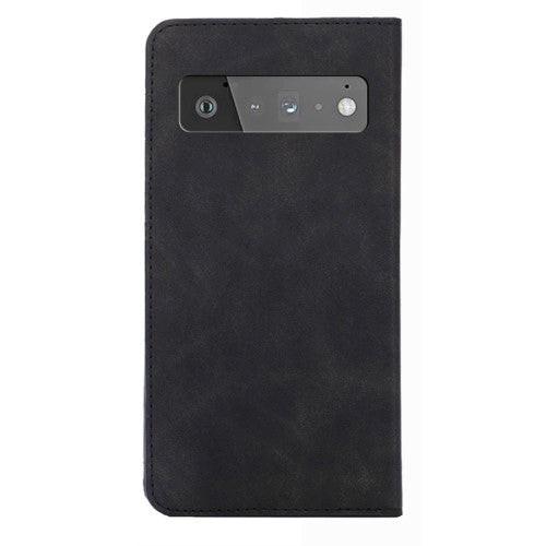 Cover-Discount  Google Pixel 6 Pro - Etui à rabat vintage coque noir 