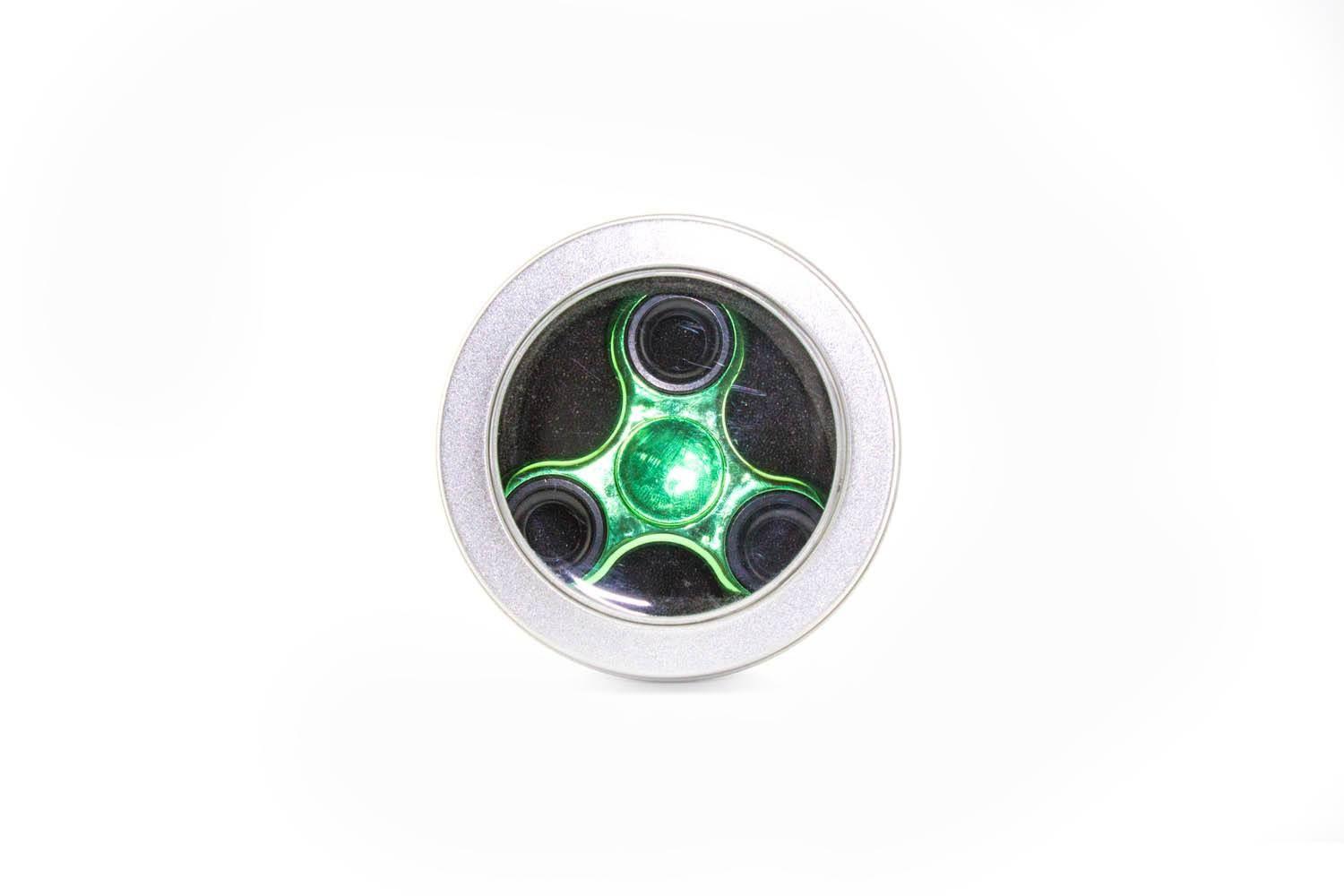 Motion Scooter  Fidget Spinner Metallic Grün 