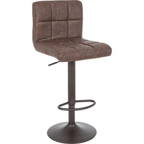 mutoni Tabouret de bar Greyson marron vintage  