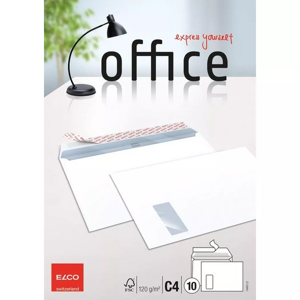 ELCO Versandtasche Office DIN C4 10 St./Pack.