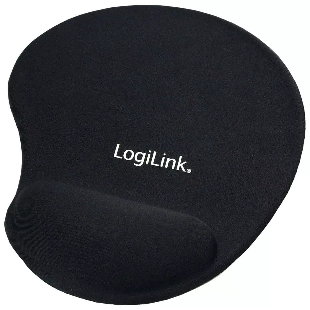 LogiLink Mauspad schwarz