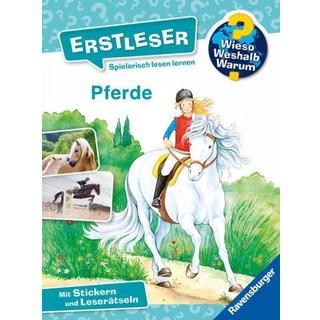 Wieso? Weshalb? Warum? Erstleser: Pferde (Nr.6) von Kessel, Carola; Voigt, Silke (Illustrationen) Copertina rigida 