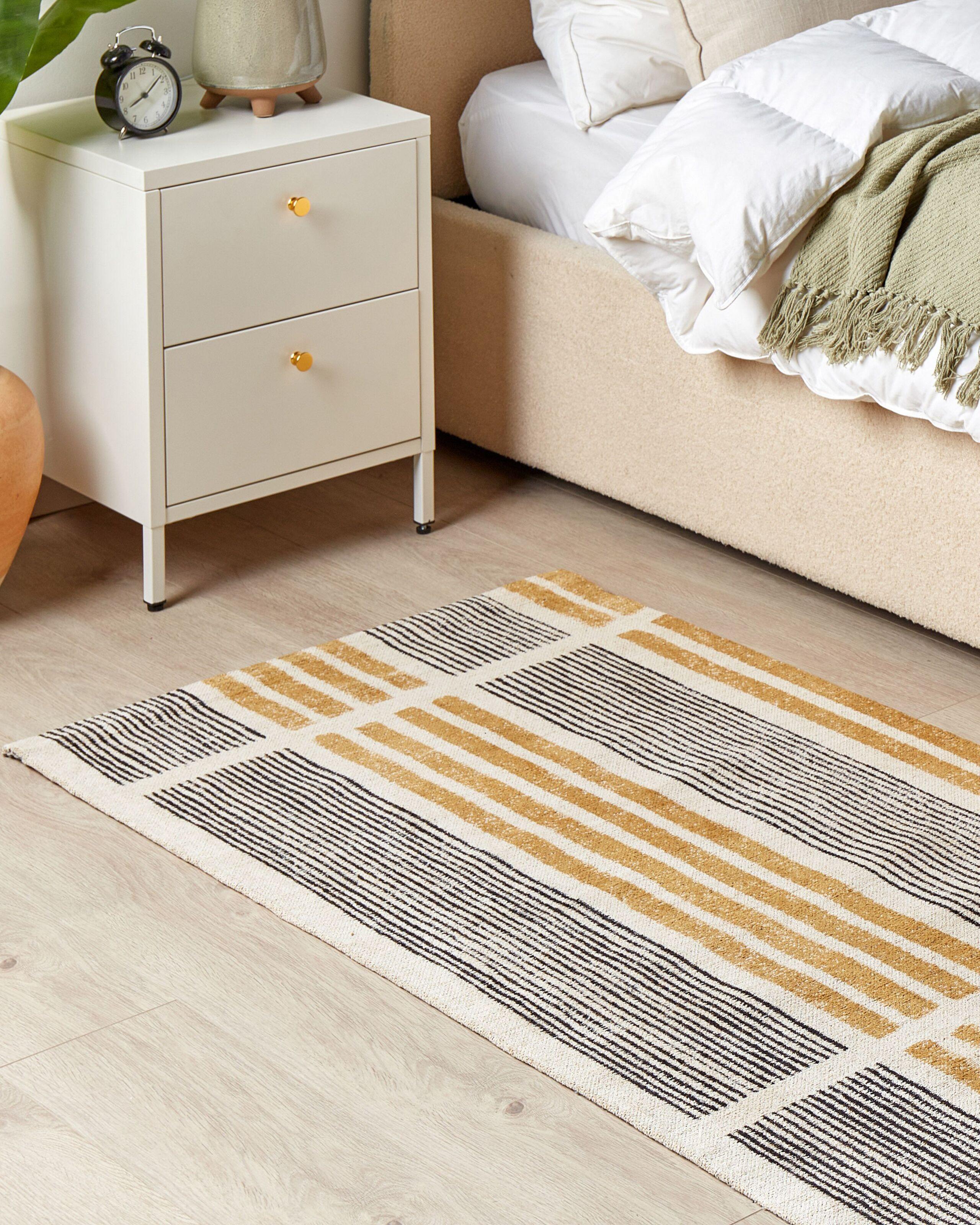 Beliani Tapis en Coton Boho KATRA  