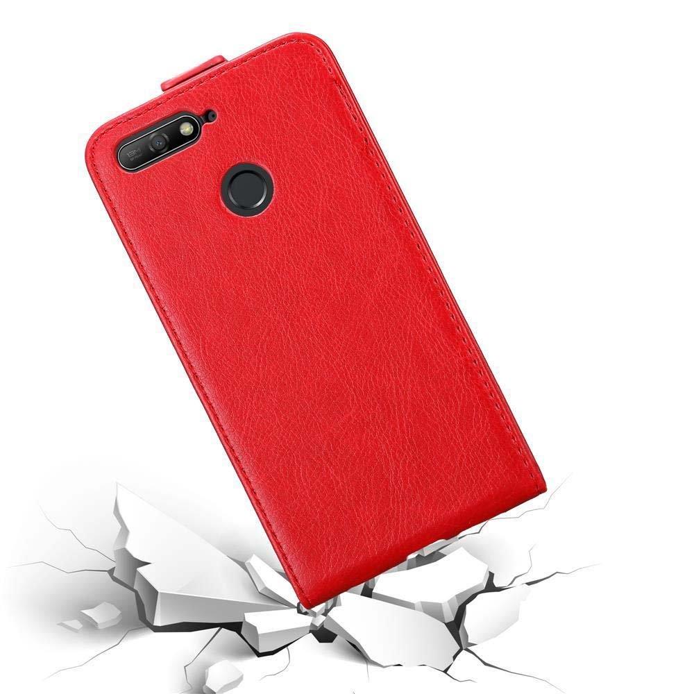 Cadorabo  Housse compatible avec Honor 7A / Huawei Y6 PRIME 2018 - Coque de protection au design flip avec fermeture magnétique 