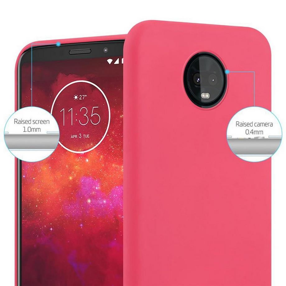 Cadorabo  Hülle für Motorola MOTO Z3 PLAY TPU Silikon Candy 