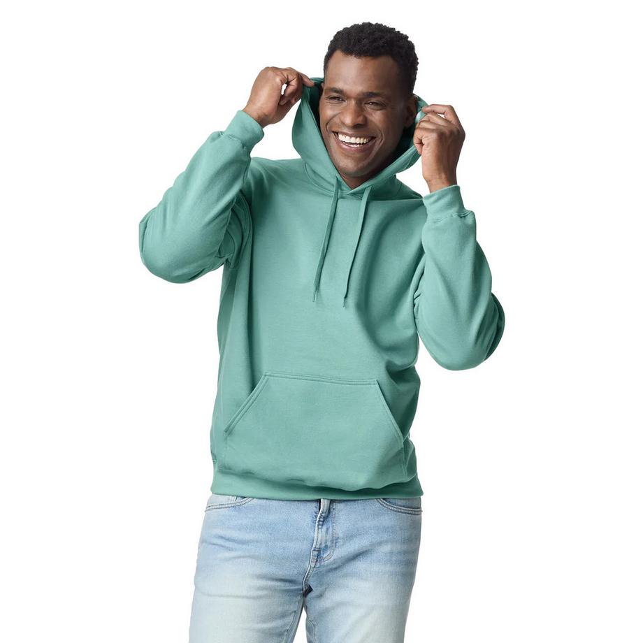 Gildan Felpa con Cappuccio di Peso Medio  