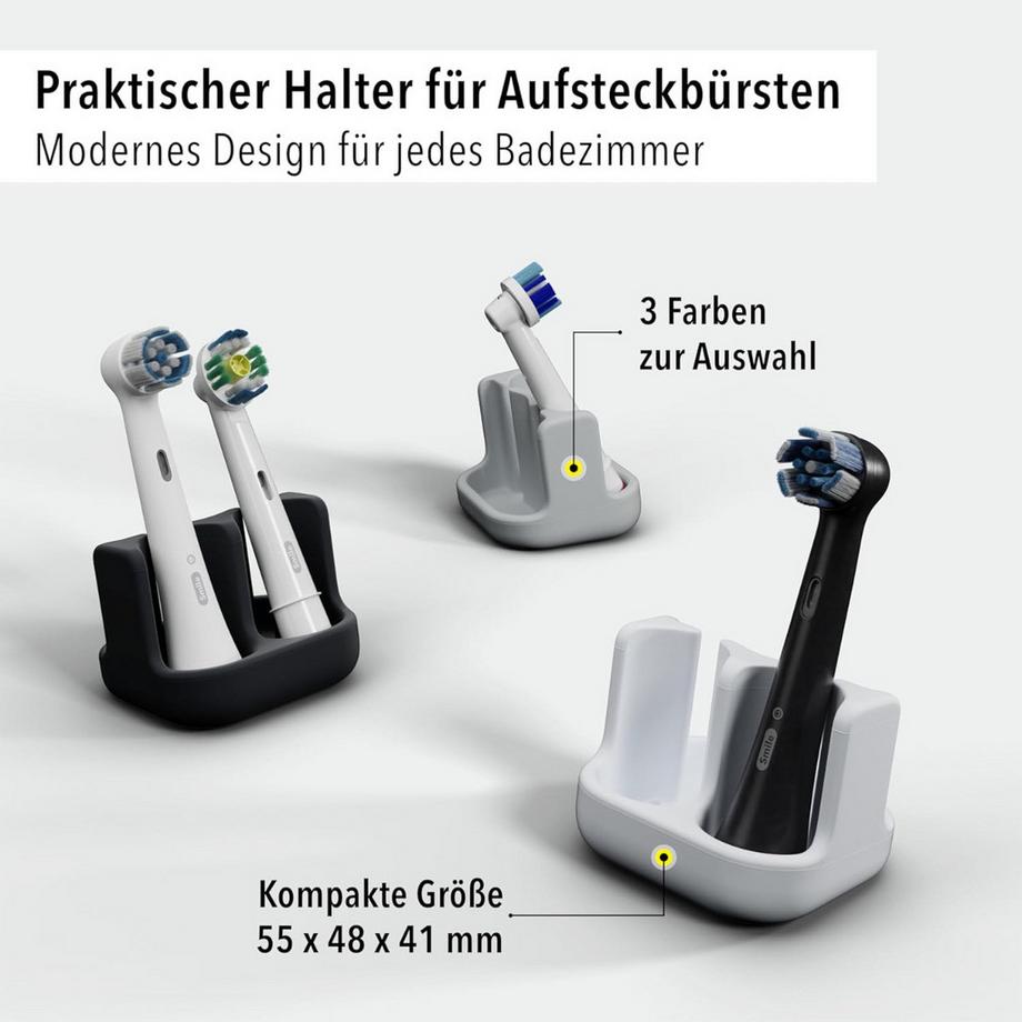 Qikfresh  Aufsteckbürstenhalter 2er 
