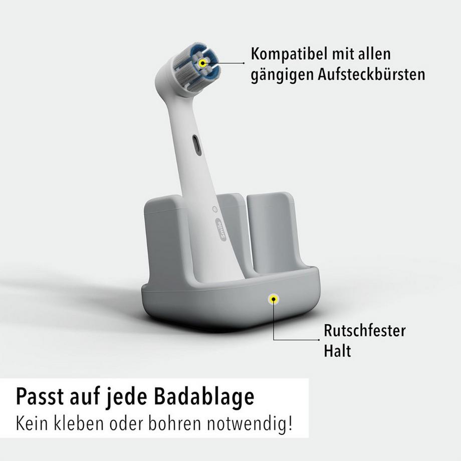 Qikfresh  Aufsteckbürstenhalter 2er 