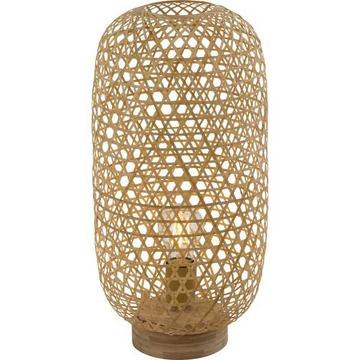 Lampe de table Mirena bambou naturel 1xE27