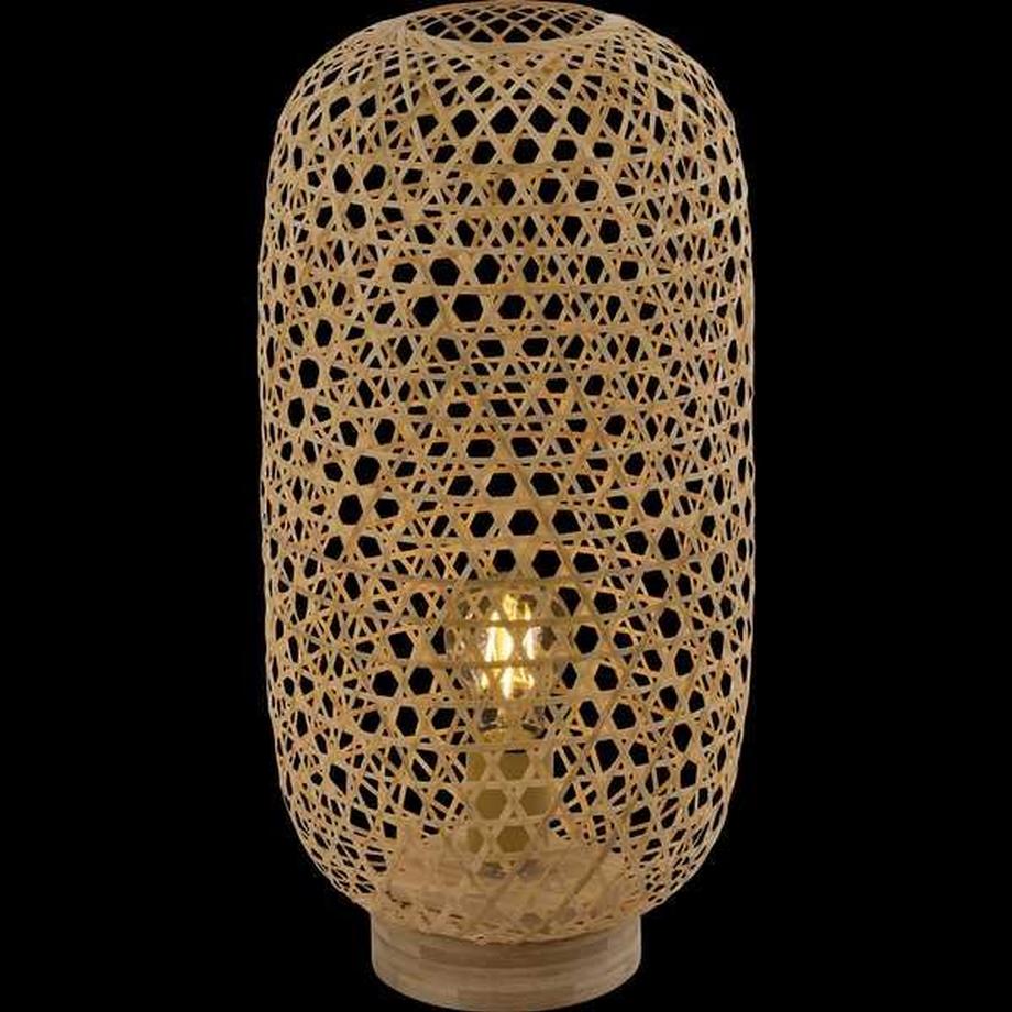 mutoni Lampe de table Mirena bambou naturel 1xE27  