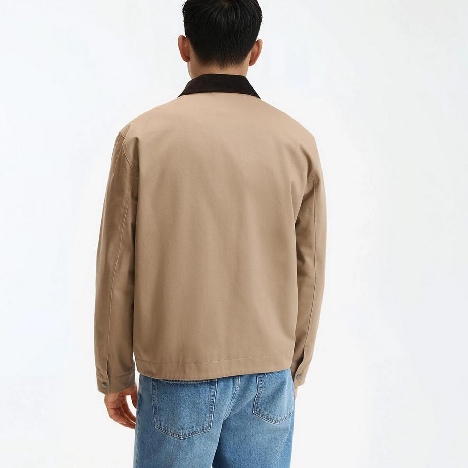 La Redoute Collections  Jacke mit Samtkragen 