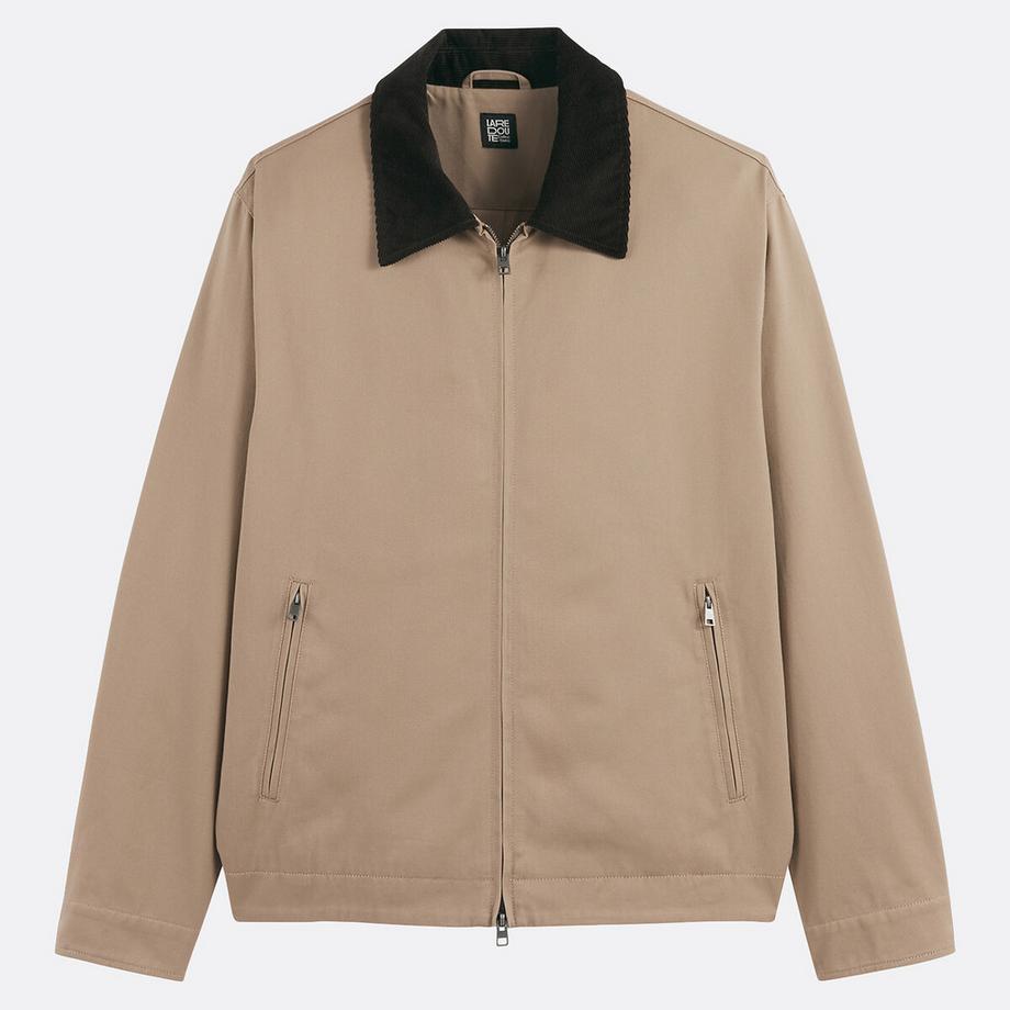 La Redoute Collections  Jacke mit Samtkragen 