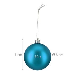 Northix Lot de 50 boules de Noël  