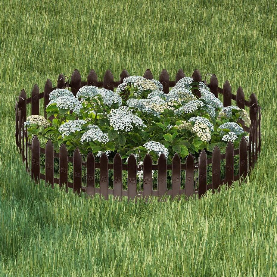 B2X  10 clôtures de jardin décoratives pour des bordures végétales uniques 