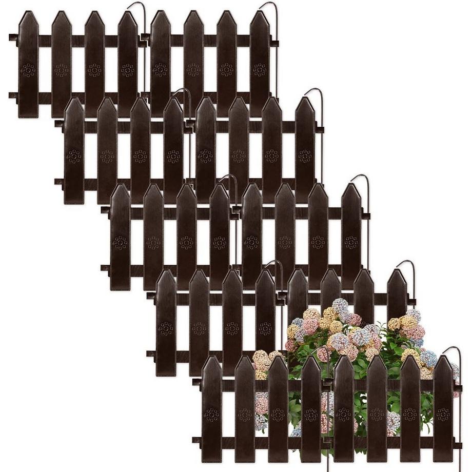 B2X  10 clôtures de jardin décoratives pour des bordures végétales uniques 