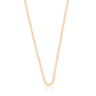 MUAU Schmuck  Collier Rundanker Rotgold 750, 3.1mm, 45cm 