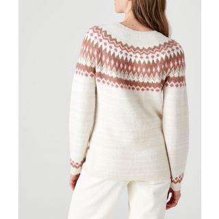 Damart  Jacquard-Pullover im Norweger-Stil mit glänzenden Details 