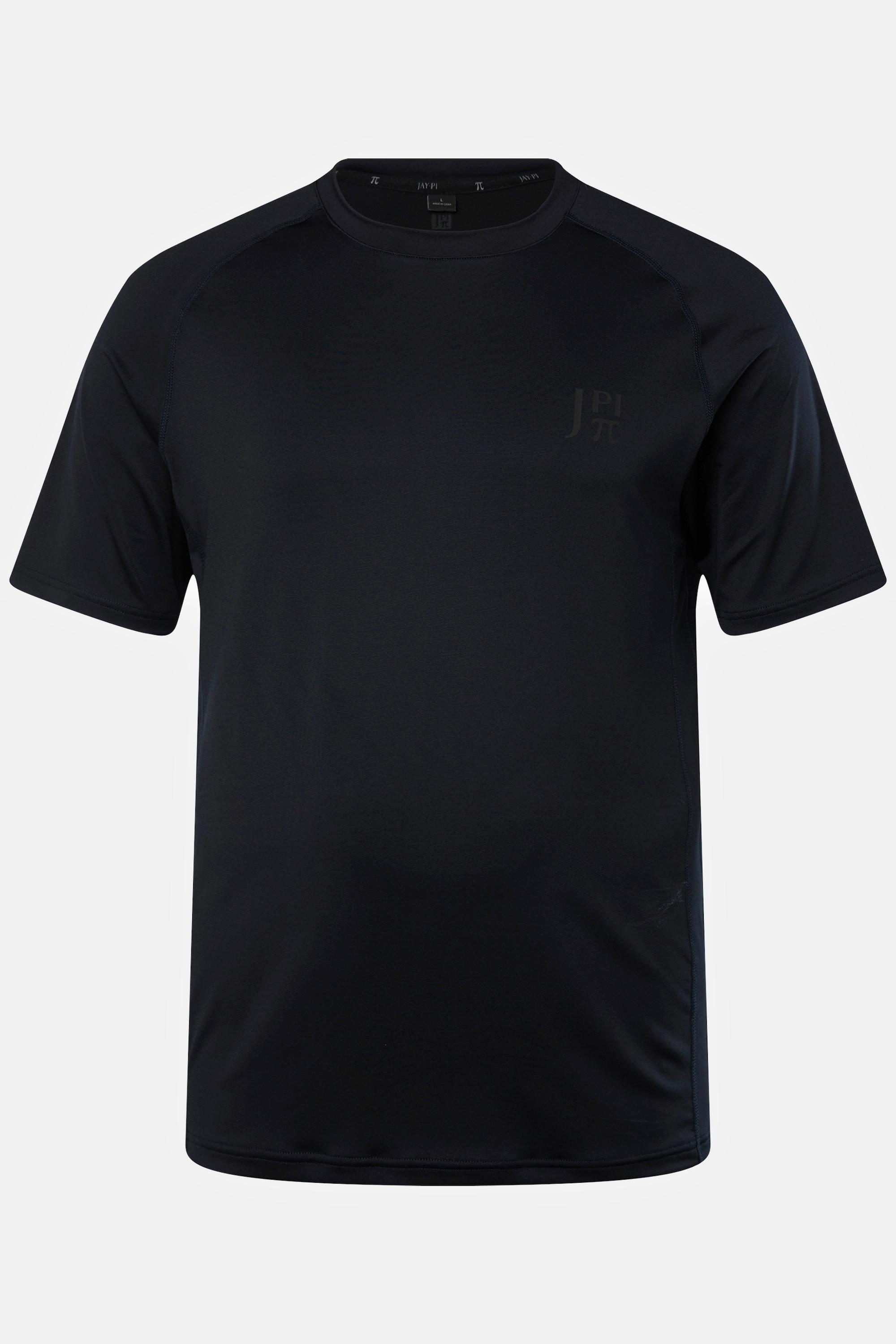 JP1880  T-shirt da tennis con mezze maniche, stampe laterali e QuickDry 