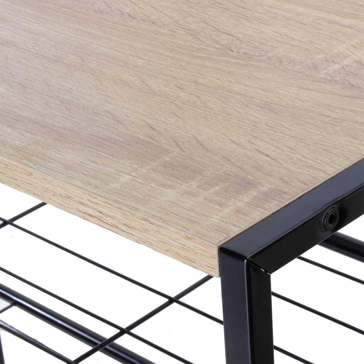 Calicosy Schuhregal 4 Ebenen aus Stahl - L63 cm  