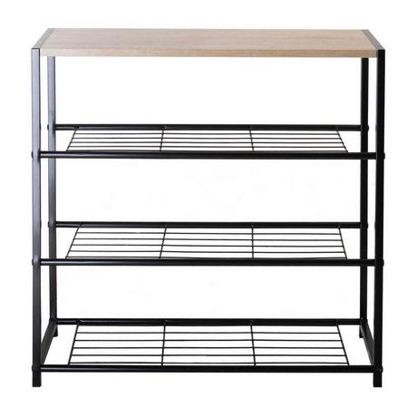Calicosy Schuhregal 4 Ebenen aus Stahl - L63 cm  