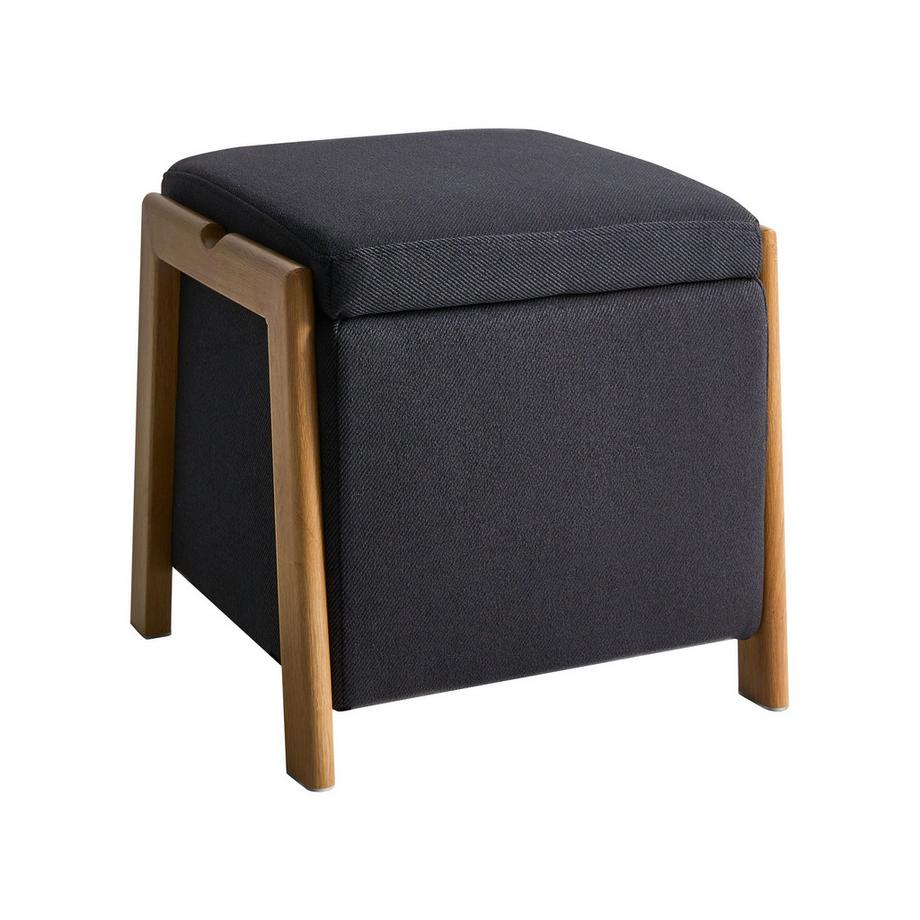 Pouf de rangement en Tissu  EDLAND