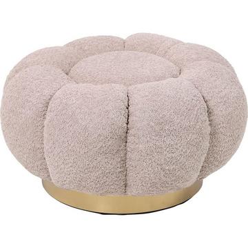 Pouf Florel altrosa rund 65